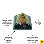 Load image into Gallery viewer, Mini Black Tourmaline Orgone Pyramid For Your Car

